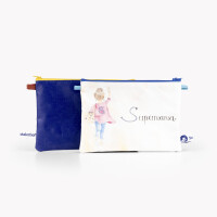 Krims-Krams Tasche "Supermama" ohne Taschengurt